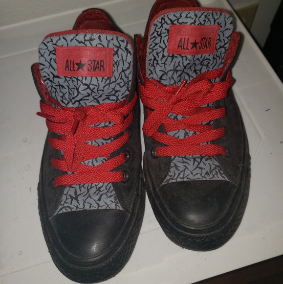 Custom Converse Chuck Taylor low Elephant Print
